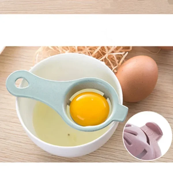 Stem Egg white Separator White and Yolk Filter Kitchen Baking Separator kitchen baked Tool Gadgets Multiple pieces - Image 6