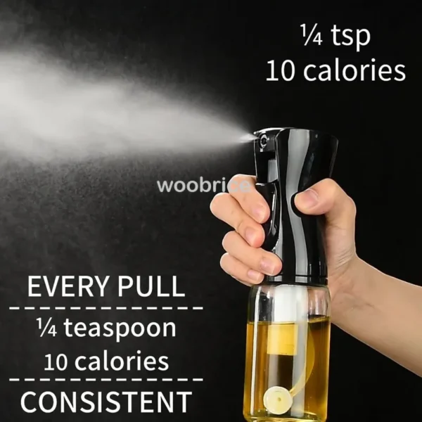 200/300/500ml Oil Spray for Kitchen Oil Nebulizer Dispenser Spray Oil Sprayer Airfryer BBQ Camping Olive Oil Diffuser Cooking - Image 2