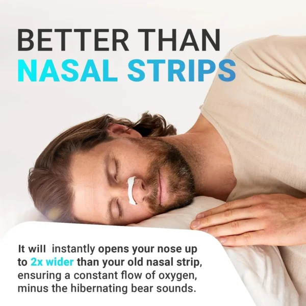 Sport Nasal Dilator Sleep Nasal Breathing Dilators Starter Kit Nose Breathe Strips Magnetic Nasal Strips Reduce Snoring - Image 15