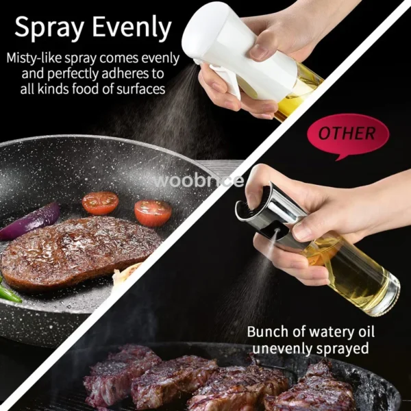 200/300/500ml Oil Spray for Kitchen Oil Nebulizer Dispenser Spray Oil Sprayer Airfryer BBQ Camping Olive Oil Diffuser Cooking - Image 5