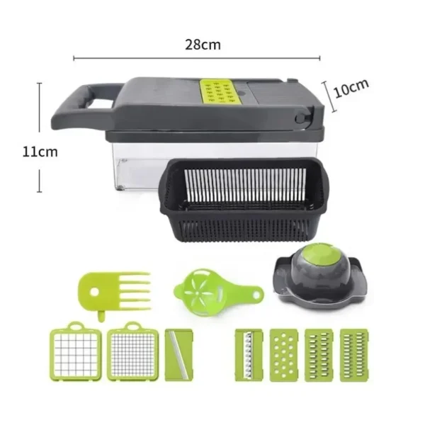 14/16 in 1 Multifunctional Vegetable Chopper Handle Food Grate Food Chopper Vegetable Slicer Dicer Cut Kitchen Items cocina - Image 6