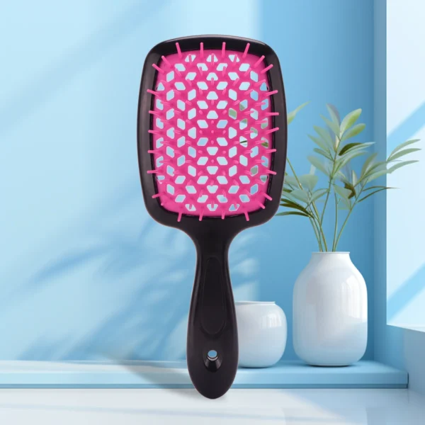 Air Cushion Comb Tangled Hair Comb Hair Brush Massage Anti-static Hollow Out Wet Curly Hair Brushes Barber Styling Tool - Image 12