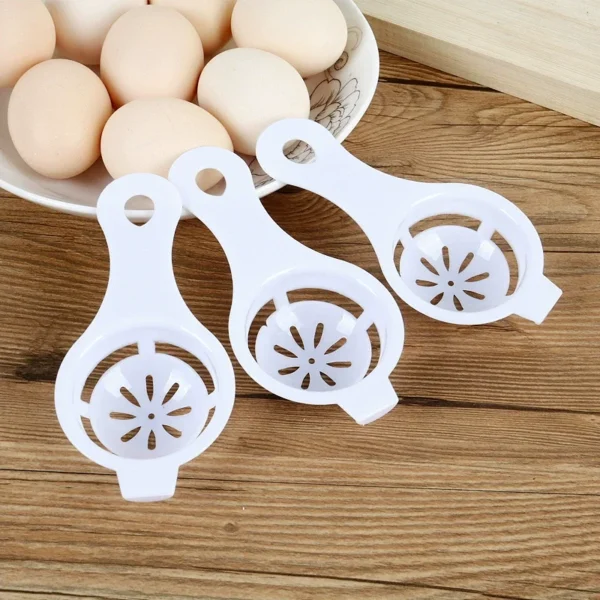 Stem Egg white Separator White and Yolk Filter Kitchen Baking Separator kitchen baked Tool Gadgets Multiple pieces - Image 7