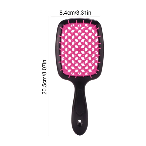 Air Cushion Comb Tangled Hair Comb Hair Brush Massage Anti-static Hollow Out Wet Curly Hair Brushes Barber Styling Tool - Image 5