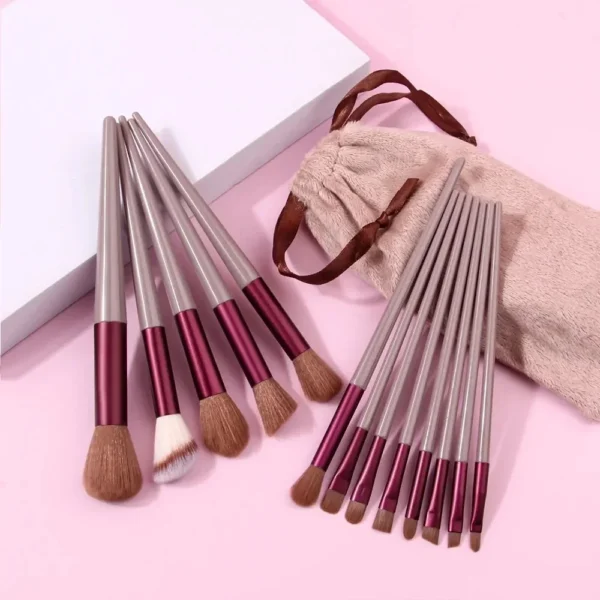 13Pcs  Makeup Brushes  Professional Makeup Kit Makeup Set Box  Makeup Brushes  Makeup Brush Set Concealer Brush   Makeup Brush - Image 11