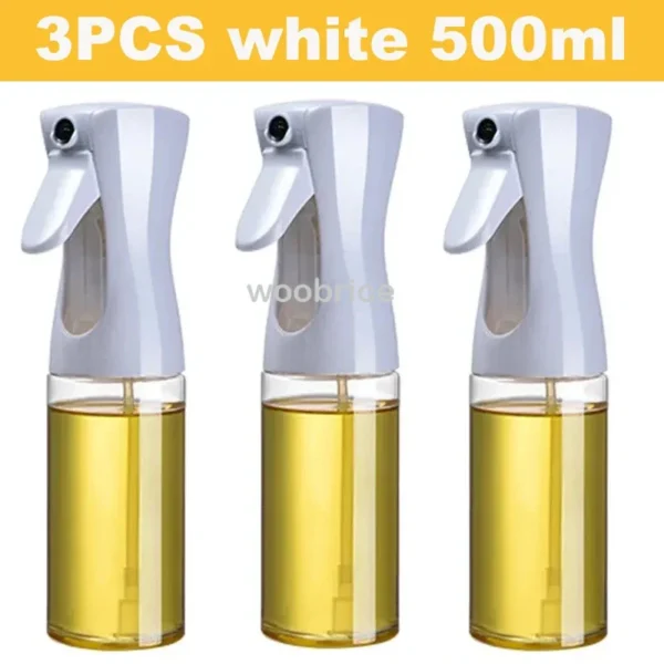 200/300/500ml Oil Spray for Kitchen Oil Nebulizer Dispenser Spray Oil Sprayer Airfryer BBQ Camping Olive Oil Diffuser Cooking - Image 9