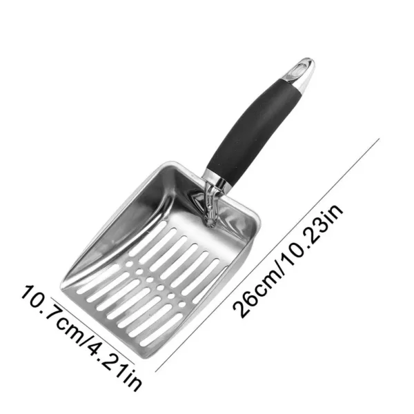 Cat Sand Cleaning For Dog Cat Clean Feces Supplies Cat Litter Shovel Pet Cleanning Tool Pet Products Metal Long Handle Scoop - Image 6