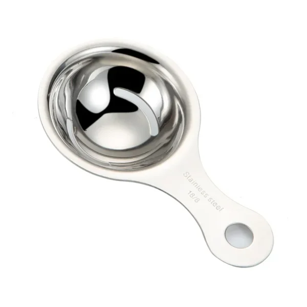 Household Kitchen Small Tool, Food Grade Stainless Steel Isolator Filter, Egg Yolk and Egg White Separator - Image 6