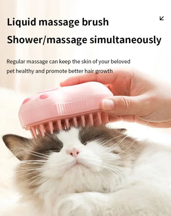 3 in 1 Pet Brush Cat Steam Brush Comb Dog Brush Electric Spray Cat Hair Brushes Massage Pet Grooming Hair Removal Combs - Image 9